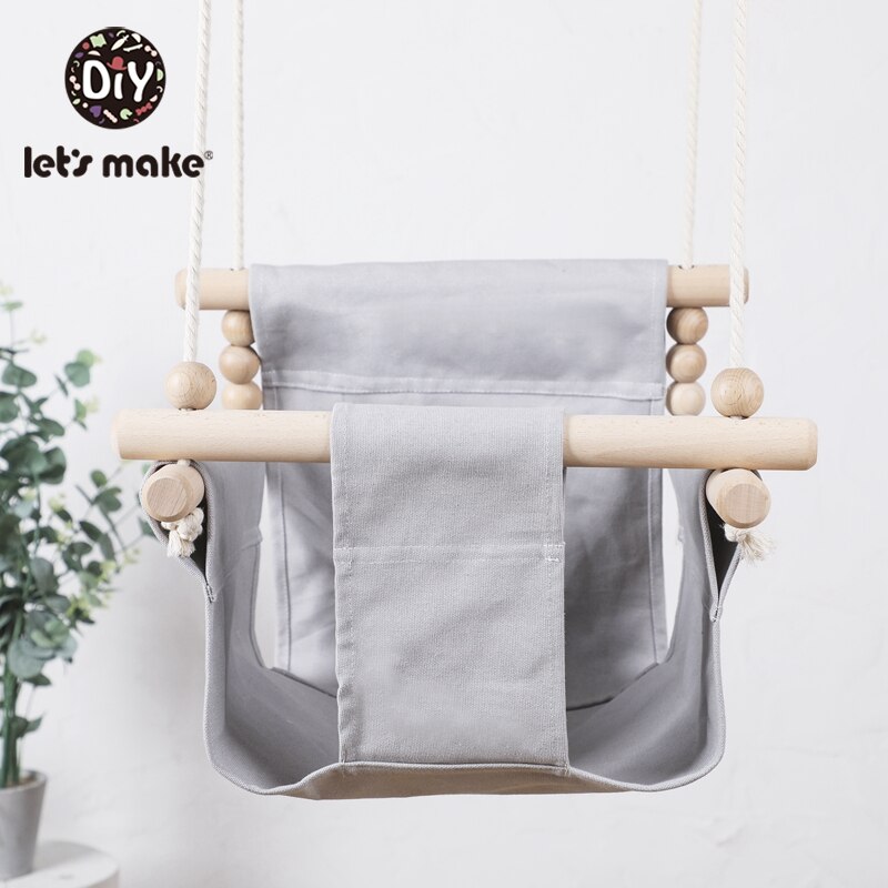 Wooden Baby Swing Hanging Swing Chair